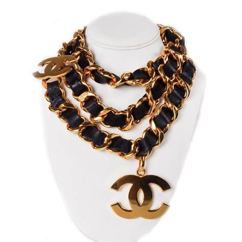 chanel jewlery black